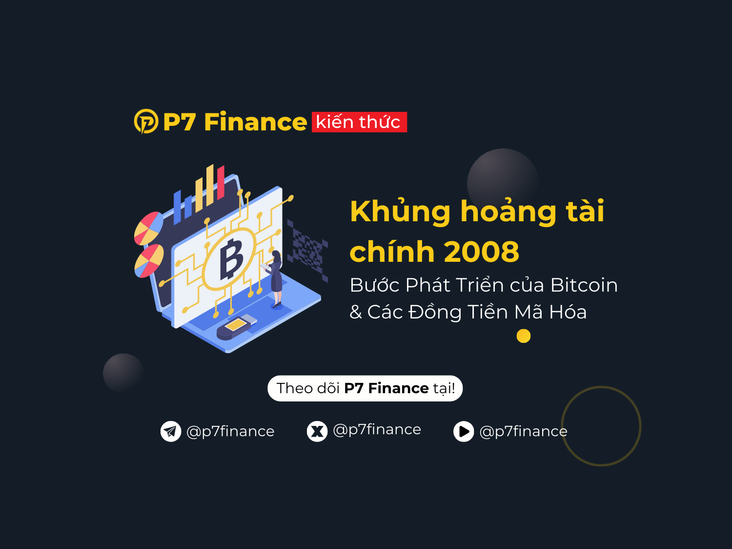 Cuộc Khủng Hoảng Tài Chính Thế Giới Năm 2008 và Bước Phát Triển của Bitcoin & Các Đồng Tiền Mã Hóa